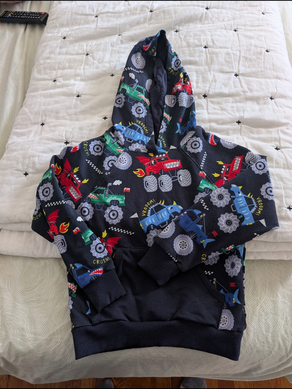 Little Sleepies Monster Truck Madness Size 5